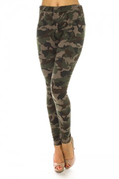 Jegging camouflé